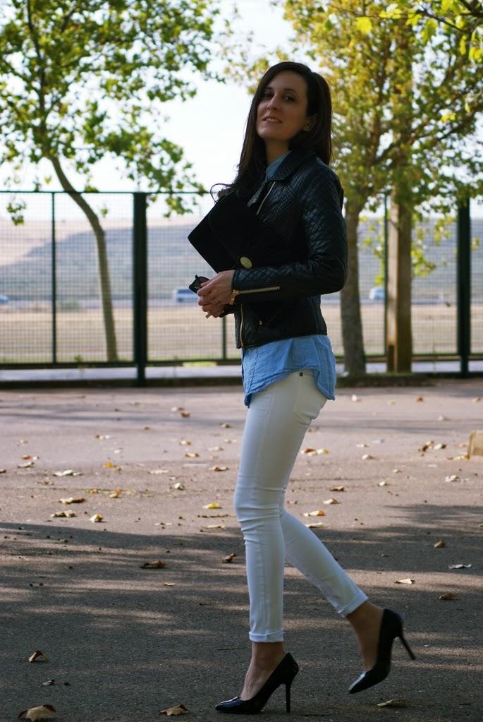 QUILTED BIKER JACKETJacket:Persun , Shirt: Stradivarius, ... QUILTED BIKER JACKETJacket:Persun , Shirt: Stradivarius, ...