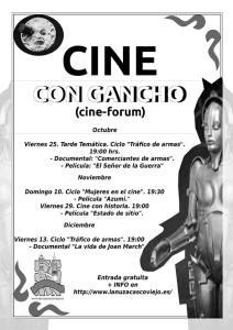 Cine con gancho.