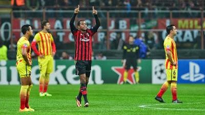 Robinho gol contra el Barcelona