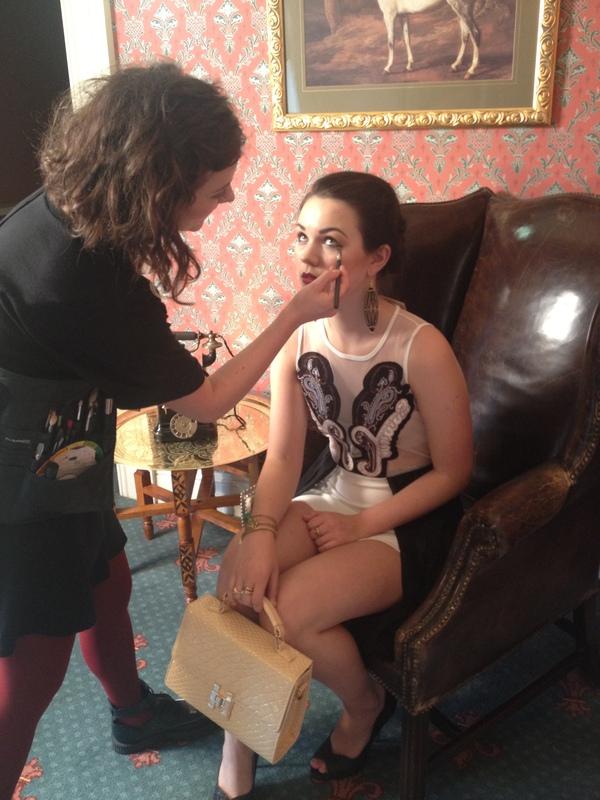 The making of a fashion shoot Image Hosted by ImageShack.us