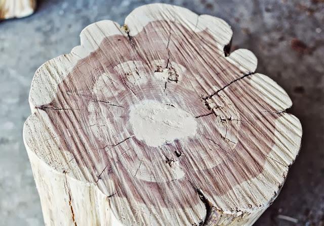 DIY Mesitas-tronco DIY Mesitas-tronco