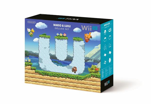 Mario y Luigi se Incorporan al Nuevo Paquete Wii U Deluxe Set