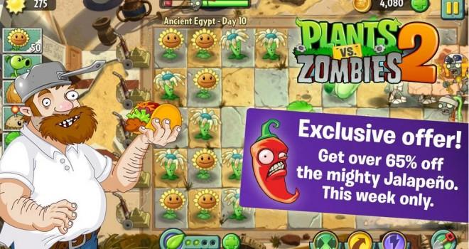 Planta Vs. Zombies 2 ya disponible para Android Planta Vs. Zombies 2 ya disponible para Android
