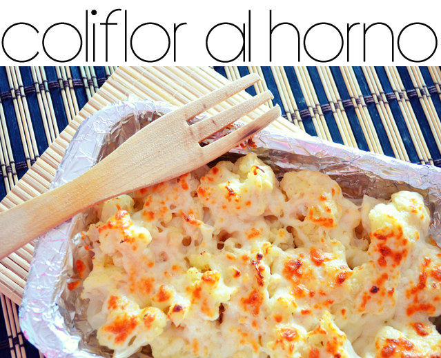 Coliflor al horno + Bechamel Light Coliflor al horno + Bechamel Light
