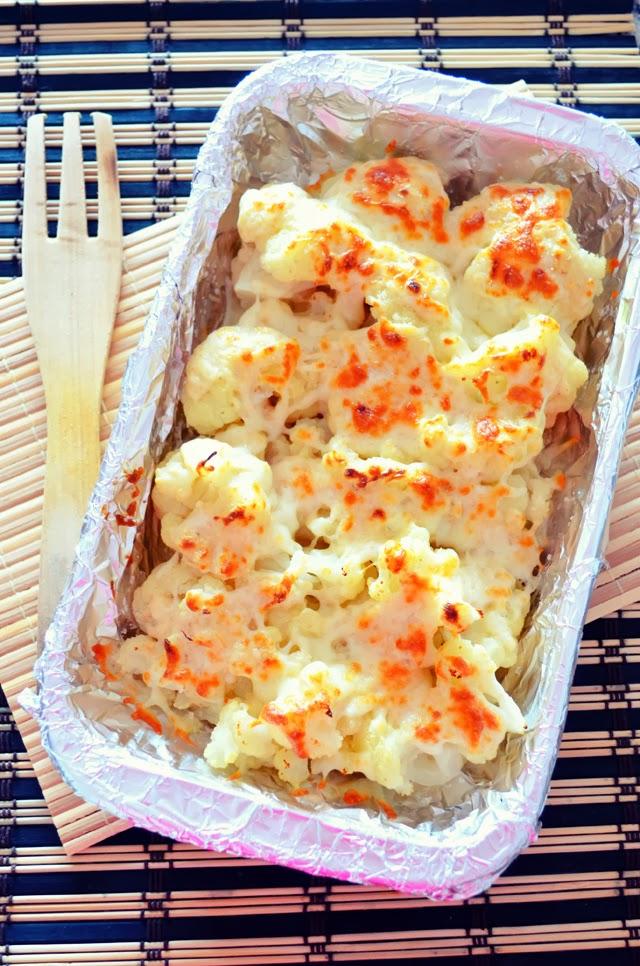 Coliflor al horno + Bechamel Light Coliflor al horno + Bechamel Light