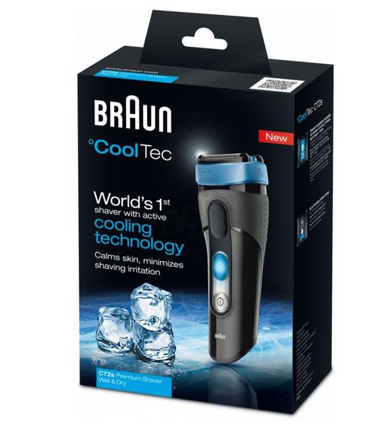 Braun ºCoolTec, la afeitadora que no te deja frío. ¿O sí lo hace? packaging Braun ºCoolTec