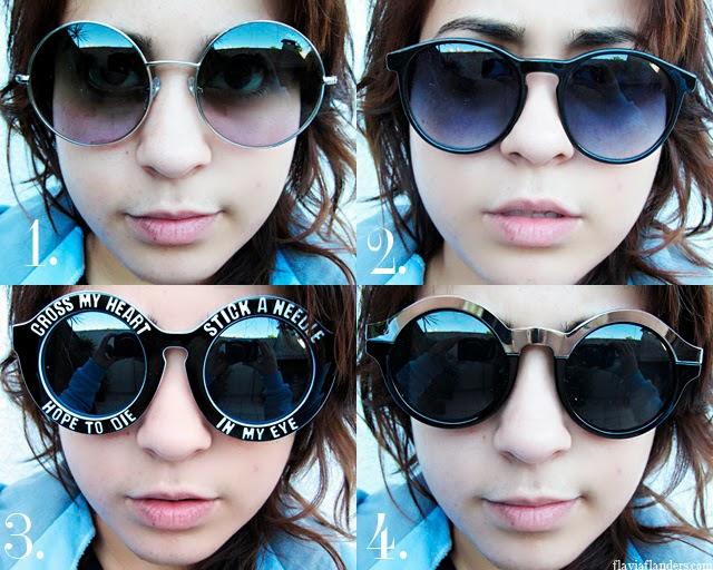 TREND HUNTING: ROUND SHADES TREND HUNTING: ROUND SHADES