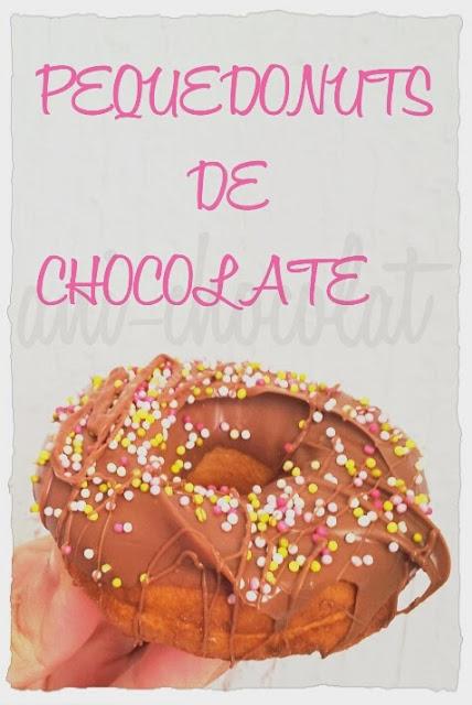 Pequedonuts de Chocolate Pequedonuts de Chocolate