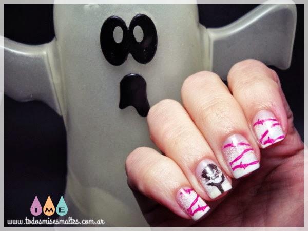 Halloween Nails... o un intento! halloween-nails