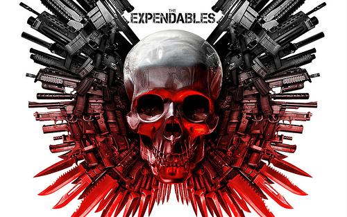 The_Expendables logo desktop wallpaper wallpapers gun action movie film poster