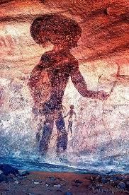 ¿A QUIEN REPRESENTAN LAS PINTURAS RUPESTRES DE LAS CUEVAS TASSILI?