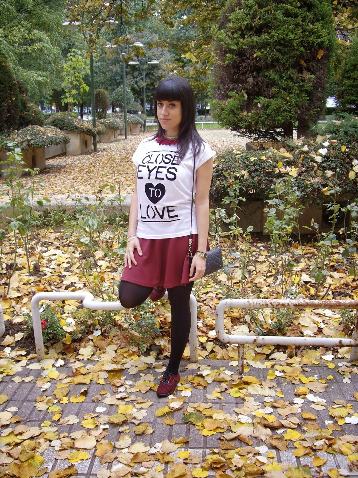 Look otoñal: color burdeos y mi cuello de Pares Nones!!!! Look otoñal: color burdeos y mi cuello de Pares Nones!!!!