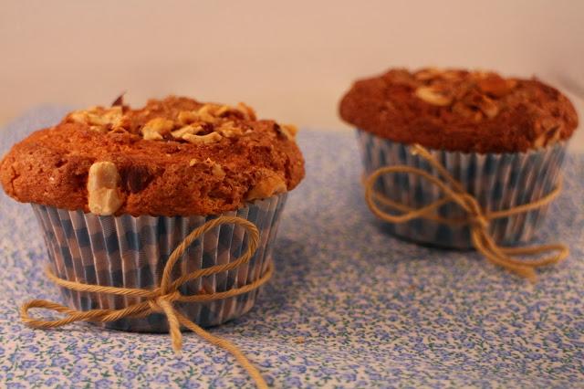 Cupcakes de avellanas Cupcakes de avellanas