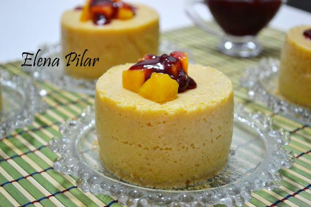 Semifríos de Melocotón Semifríos de Melocotón