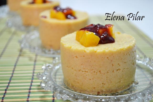 Semifríos de Melocotón Semifríos de Melocotón