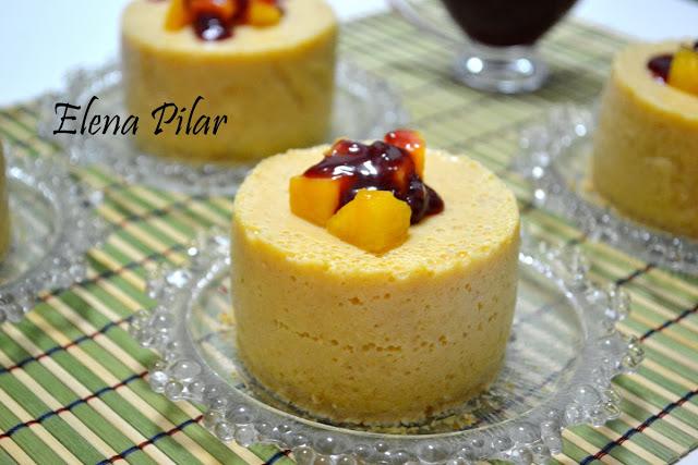 Semifríos de Melocotón Semifríos de Melocotón