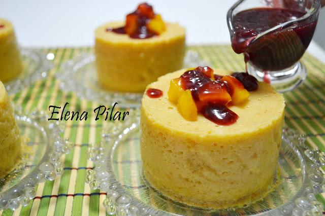 Semifríos de Melocotón Semifríos de Melocotón