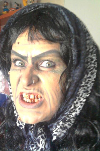 Look Haloween ¡vieja bruja! Look Haloween ¡vieja bruja!