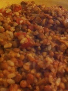 Lentejas con arroz estilo hindú Lentejas con arroz estilo hindú