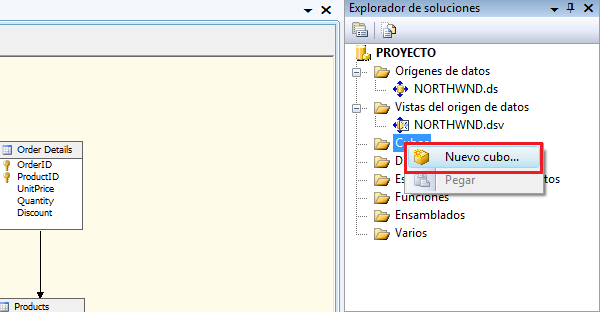 Crear Cubos OLAP en SqlServer