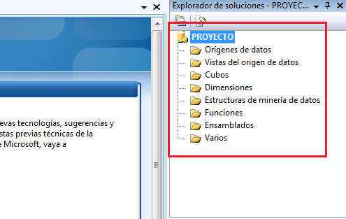 Crear Cubos OLAP en SqlServer