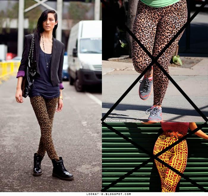 Los leggings! ¿Cómo usarlos adecuadamente?