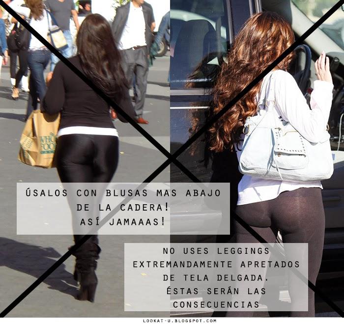 Los leggings! ¿Cómo usarlos adecuadamente?