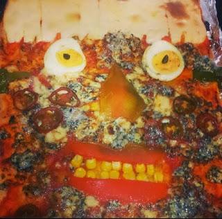 Pizza Monstruo, especial halloween Pizza Monstruo, especial halloween