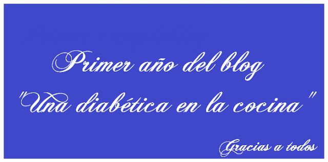 Coulant de chocolate con las distintas raciones aptas para diabéticos y primer año del blog Coulant de chocolate con las distintas raciones aptas para diabéticos y primer año del blog