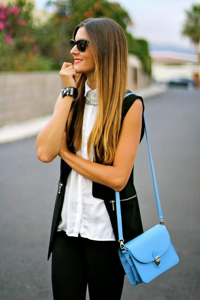 Tuxedo with baby blue touch Tuxedo with baby blue touch