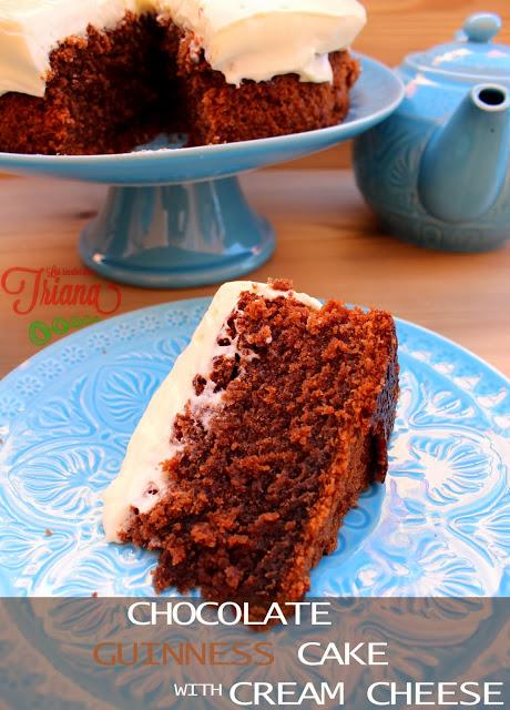 Chocolate Guinness Cake with Cream Cheese Chocolate Guinness Cake with Cream Cheese