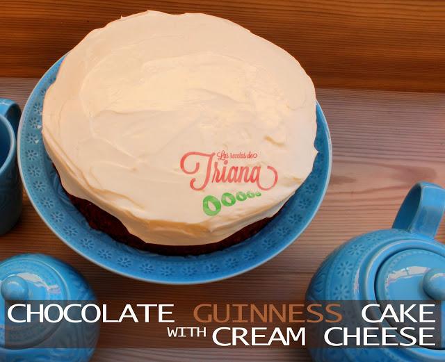 Chocolate Guinness Cake with Cream Cheese Chocolate Guinness Cake with Cream Cheese