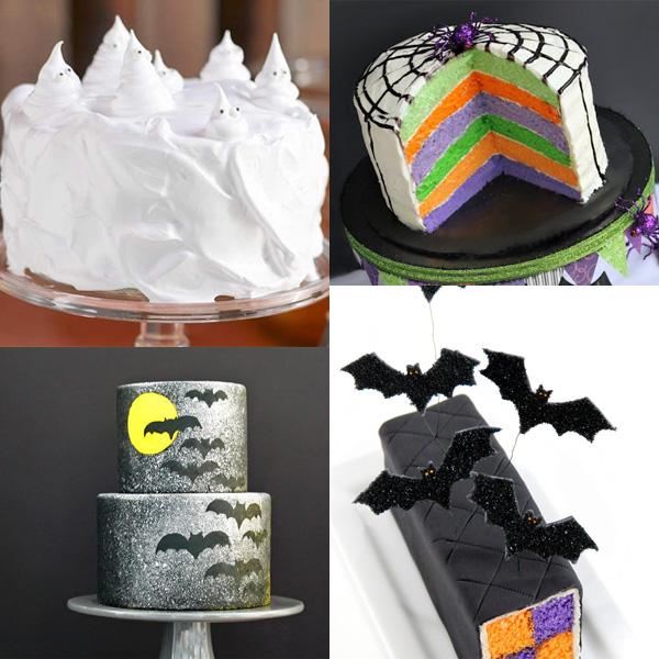 tartas para fiestas de Halloween