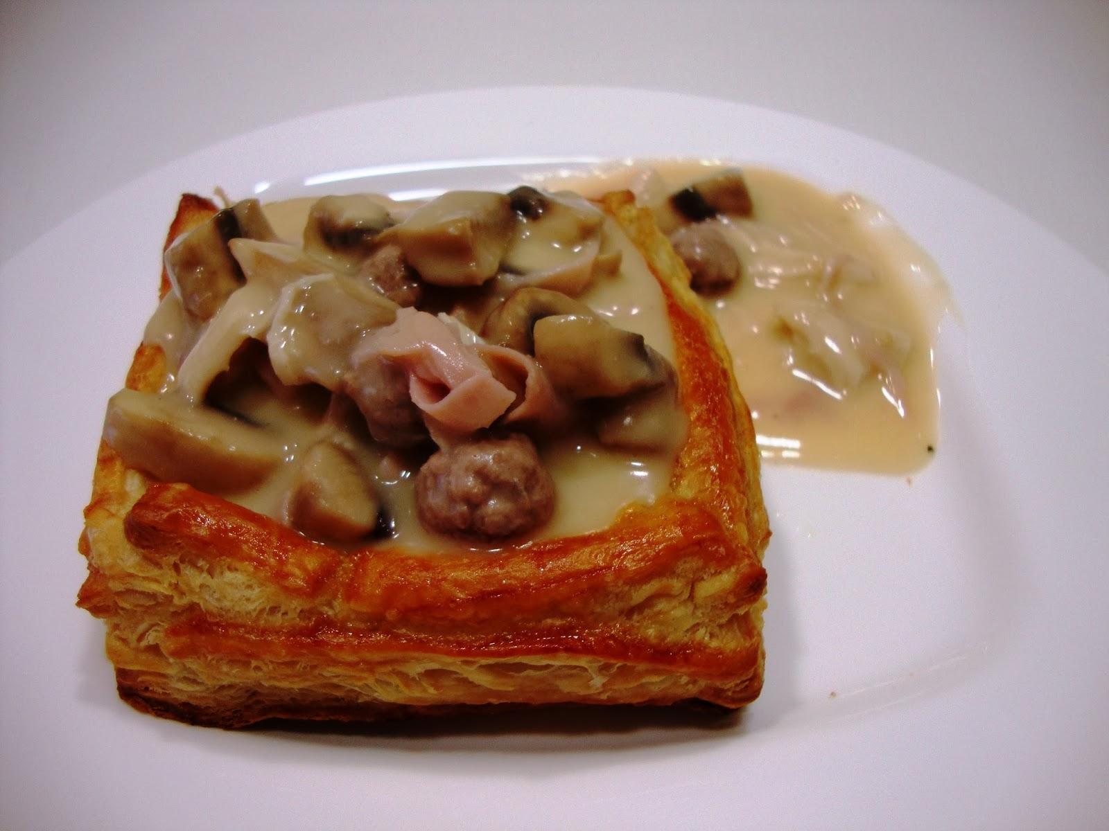 Vol-Au-Vent. Plato típico belga. Vol-Au-Vent. Plato típico belga.