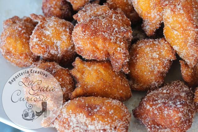 BUÑUELOS DE ZANAHORIA CON NUECES BUÑUELOS DE ZANAHORIA CON NUECES
