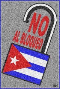Cuba - no al bloqueo