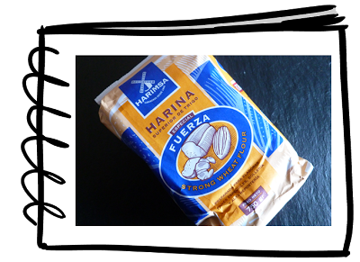 Harina de fuerza para los bollitos de leche Bollitos de leche