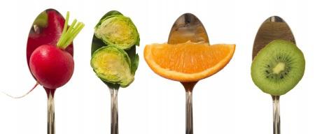 Sobre el consumo de micronutrientes en Europa. bocados de frutas y hortalizas