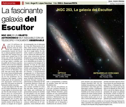Zocos de Astronomía de junio Zocos de Astronomía de junio