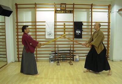 Clase magistral de  Ken-Jutsu- Wa Rei Riu con el Sensei Francesc Royo en Barcelona