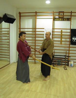 Clase magistral de  Ken-Jutsu- Wa Rei Riu con el Sensei Francesc Royo en Barcelona