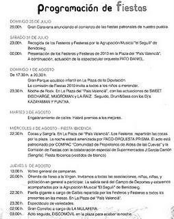 Benidoleig. Fiestas Patronales y Semana Taurina 2010 Benidoleig. Fiestas Patronales y Semana Taurina 2010