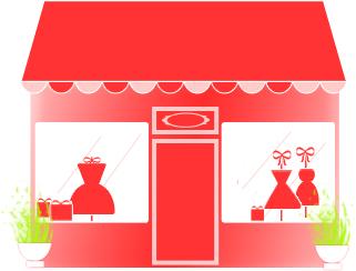 Imagenes de tiendas. tiendas de colores