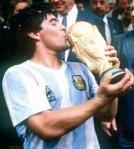 Maradona campeón del mundo Armamando Maradona