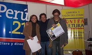 Ganadores del Primer Concurso Librería Contracultura de Novela Gráfica 2010