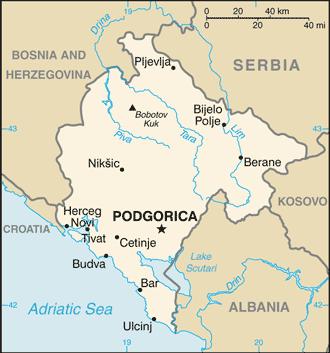 Cambios en  el mapa de los Balcanes X: la pacífica independencia de Montenegro