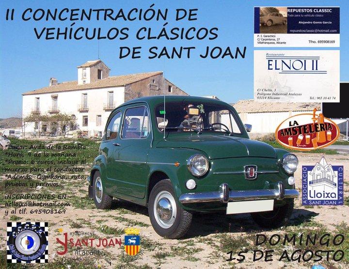 Sant Joan d'Alacant. II Concentración de Vehículos Clásicos Sant Joan d'Alacant. II Concentración de Vehículos Clásicos