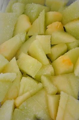 Sorbete de melon con jamon