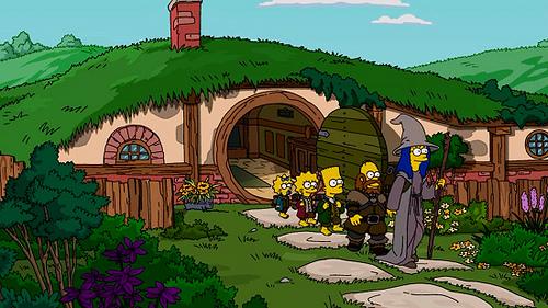 ‘Los Simpsons’ homenajean a ‘El Hobbit’ the-simpsons-hobbit-couch-gag