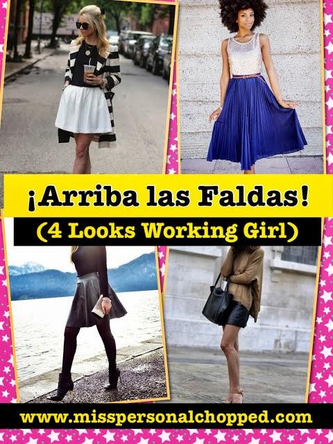ES TENDENCIA: WORKING GIRL con 4 Faldas / 4 Looks! ES TENDENCIA: WORKING GIRL con 4 Faldas / 4 Looks!